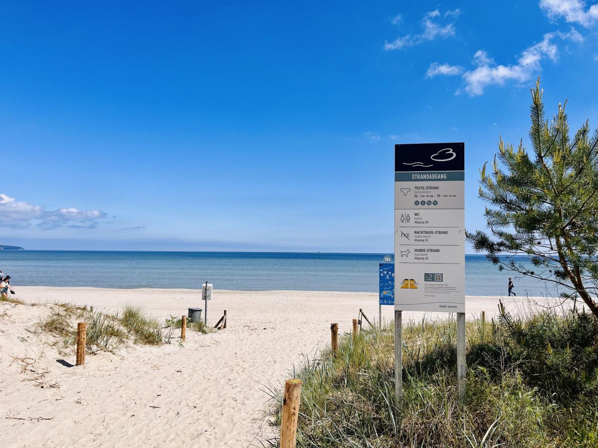 Ferienwohnung Domizil am Meer im Haus Arkona Ostseebad Ostseebad Binz Exterior foto